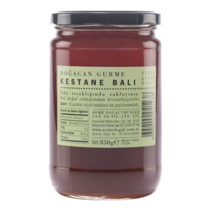 Doğacan Gurme Kestane Balı (850gr)
